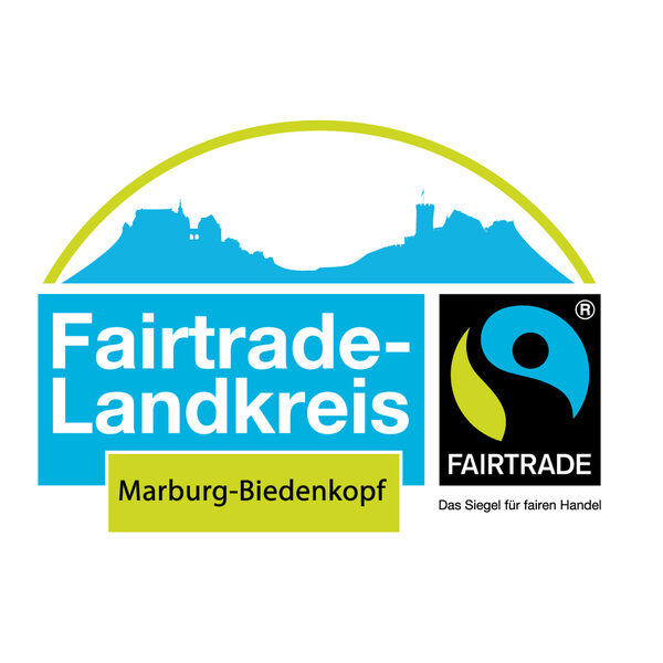 Logo Fairtrade Landkreis Marburg-Biedenkopf