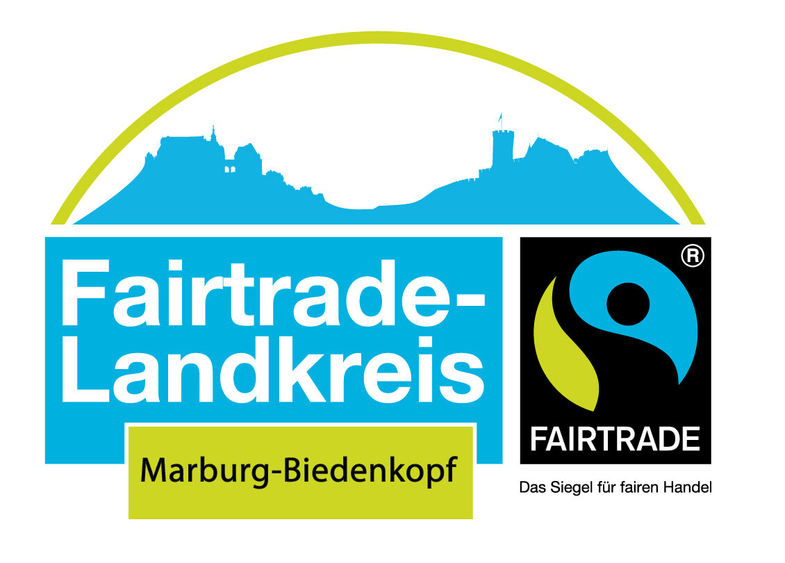 Logo Fairtrade Landkreis Marburg-Biedenkopf